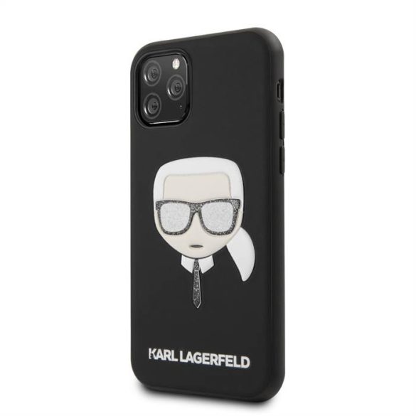 Husa din spate Apple iPhone 11 Pro KARL LAGERFELD KLHCN58GKBK - Negru