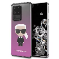   HUSĂ! - Samsung S20 Ultra KARL LAGERFELD KLHCS69TRDFKPI TPU Husă spate - Roz