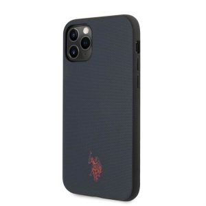 Apple iPhone 11 Pro U.S.Polo USHC58PUNV Husă spate din piele - Albastru