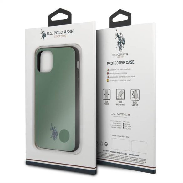 Husa din spate Apple iPhone 11 U.S.Polo USHCN61PUGN - verde