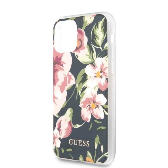 Husă din TPU pentru Apple iPhone 11 Pro GUESS GUHCN58IMLFL03 - Floare 3