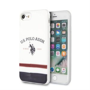 Husa din spate Apple iPhone 7/8/SE2 U.S.Polo USHCI8PCSTRB - albă