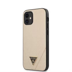   HUSĂ! - Husa din spate Apple iPhone 12 Mini GUESS GUHCP12SVSATMLLG - Aur