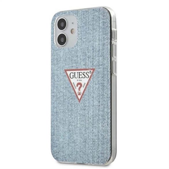 Husa din spate Apple iPhone 12/12 Pro GUESS GUHCP12MPCUJULLB - Albastru