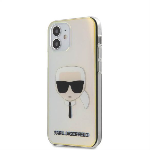 Husa din spate Apple iPhone 12 Mini KARL LAGERFELD KLHCP12MPCKHML - Transparenta