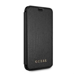 Carcasa Apple iPhone 12 Mini GUESS GUFLBKSP12SIGLBK - Neagra