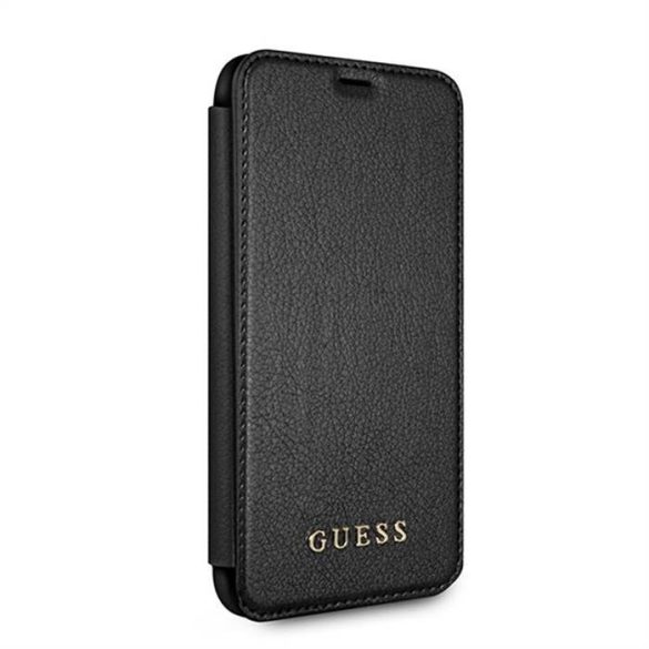 Carcasa Apple iPhone 12 Mini GUESS GUFLBKSP12SIGLBK - Neagra