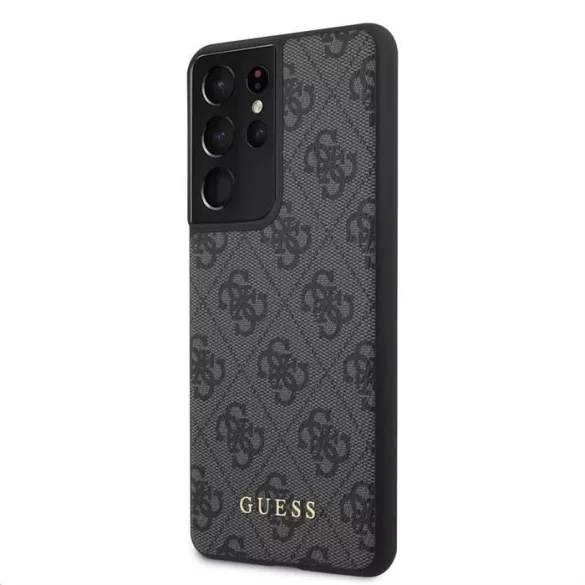 HUSĂ! - Husa din spate Samsung S21 Ultra GUESS GUHCS21LG4GFGR - gri