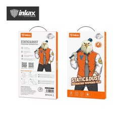   Apple iPhone XS Max/11 Po Max Inkax GL-03A Film de sticlă complet 2.5D statică și praf - negru