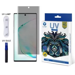   Film de sticlă 3D cu adeziv lichid UV pentru Huawei P40 Pro Lito - Transparent
