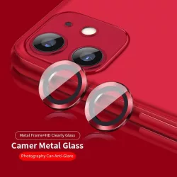   Apple iPhone 11 Lito S+ 3D Metal Camera Folie protecție ecran - Roșu