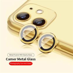   Apple iPhone 11 Pro/11 Pro Max Lito S+ Film de protecție metalic pentru cameră foto 3D - auriu