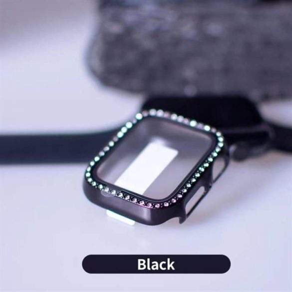 iWatch 1/2/3 38mm Lito S+ Placă frontală din sticlă Stone - neagră