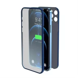   HUSĂ! - Apple iPhone 12 Pro Lito 360'' Full Protect 2in1 Husă spate + Front Husă - Albastru