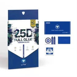   Film Full Glass pentru Xiaomi Redmi Note 9T Lito D+ 2.5D - Negru