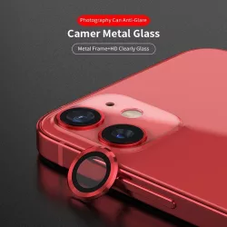   Apple iPhone 14/14 Plus Lito S+ 3D Metal Camera Folie - Roșu
