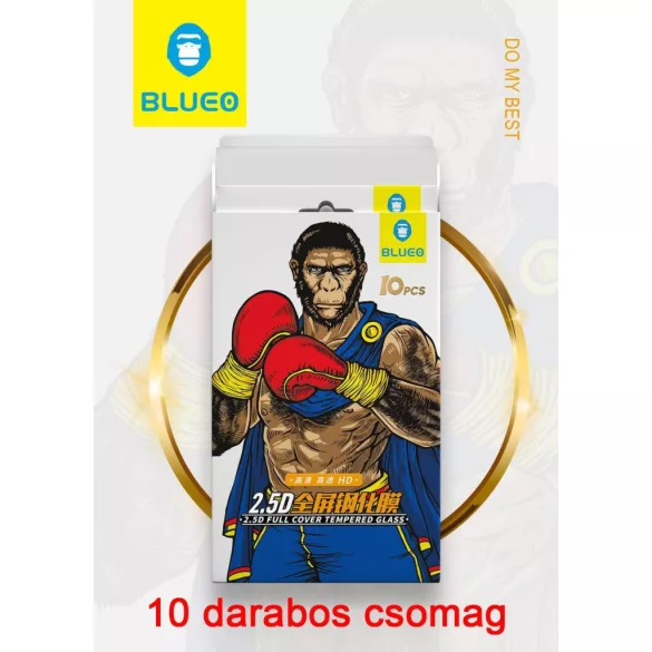 Huawei P Smart 2021/Honor 10X Lite Blueo Lite 2.5D 10 Piece Full Glass Film - Negru
