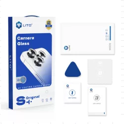   Apple iPhone 15 Pro/15 Pro Max Lito S+ original AR 3D Metal Film de protecție din sticlă - auriu
