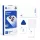 Apple iPhone 15 Pro/15 Pro Max Lito S+ original AR 3D Metal Film de protecție din sticlă - albastru