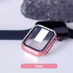   iWatch 7/8 41 mm Lito S+ Placă frontală din sticlă Stone - roz