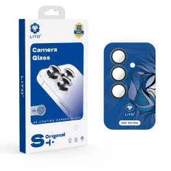   Film de protecție din sticlă pentru cameră Samsung S24 Plus Lito S+ 3D AR Titanium - negru