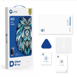   Apple iPhone 16 Plus Lito D+ PRO Film antistatic 2.5D Full Glass - Negru