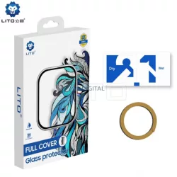   Apple iWatch 10 46mm Lito S+ Folie de sticlă încadrată - Argint