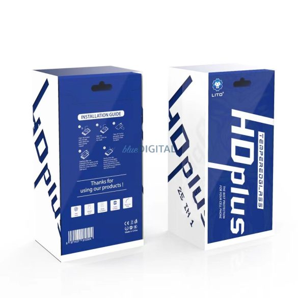 Samsung S23 FE Lito HD Plus 2.5D Full Glass Film - Negru