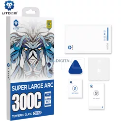   Apple iPhone 14 Pro Max Lito D+ Max 300C ESD 2.5D Full Glass Film - Negru