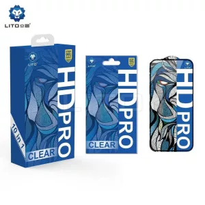 Apple iPhone 16 Pro/17 Lito HD Pro ESD 2.5D Full Glass Film - Negru