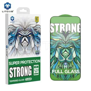 Apple iPhone 17 Pro Max Lito D+ Max Strong Edge 2.5D Full Glass Film - Negru