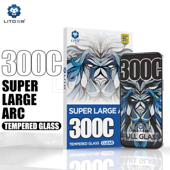 Apple iPhone 17 Air Lito D+ Max 300C ESD 2.5D Full Glass Film - Negru