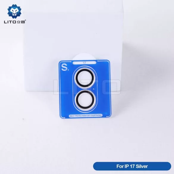 Apple iPhone 17 Lito S+ Film de aluminiu pentru aparat foto - argintiu