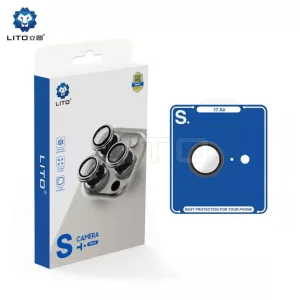 Apple iPhone 17 Air Lito S+ Film de aluminiu pentru aparat foto - Negru