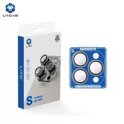   Apple iPhone 17 Pro/17 Pro Max Lito S+ Aluminiu Film de protecție pentru cameră - Gri