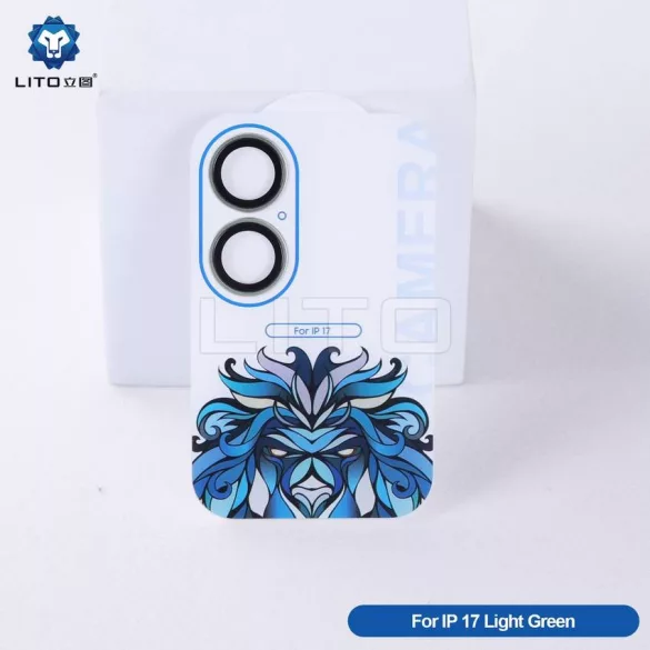 Apple iPhone 17 Lito Titanium AR Camera Film de protecție - Verde pal