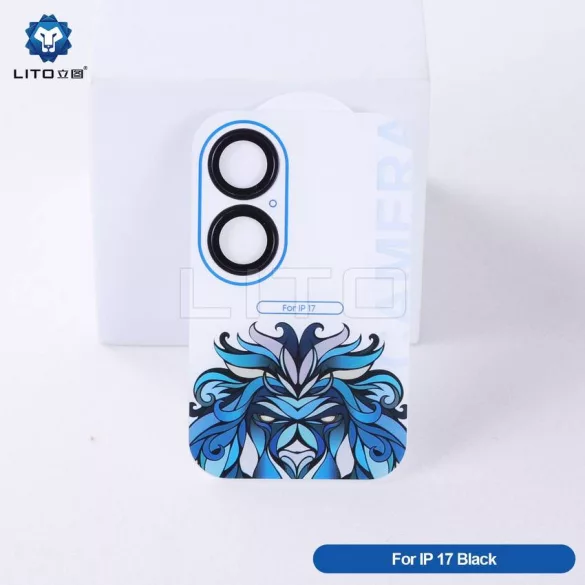 Apple iPhone 17 Lito Titanium AR Camera Film de protecție - Negru