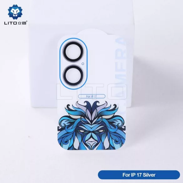 Apple iPhone 17 Lito Titanium AR Camera Film de protecție - Argint