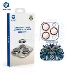   Apple iPhone 17 Pro/17 Pro Max Lito Titanium AR Camera Film de protecție - Portocaliu