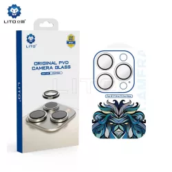   Apple iPhone 17 Pro/17 Pro Max Lito Titanium AR Camera Film de protecție - Argint