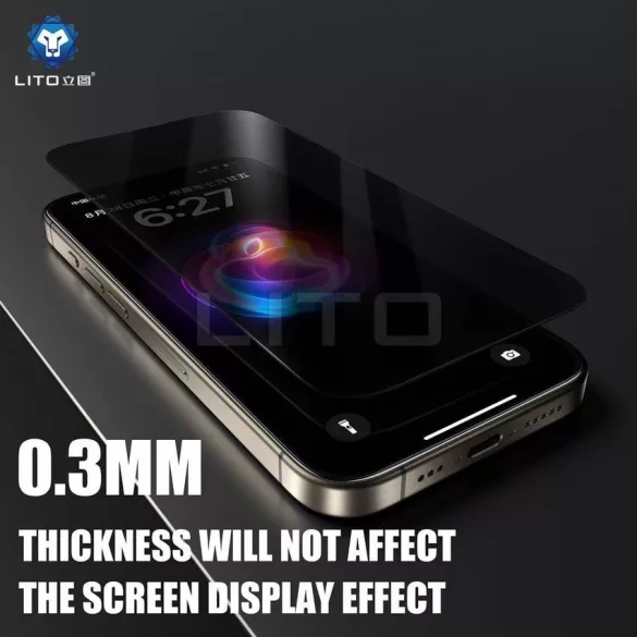 Apple iPhone 17 Air Lito 0.33mm Privacy 9H Glass Film