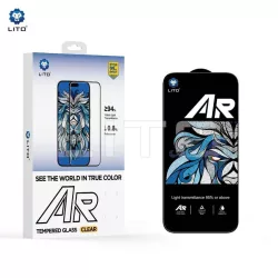   Apple iPhone 13/13 Pro/14 Lito AR SE Peliculă antireflex 2.5D Full Glass - Negru