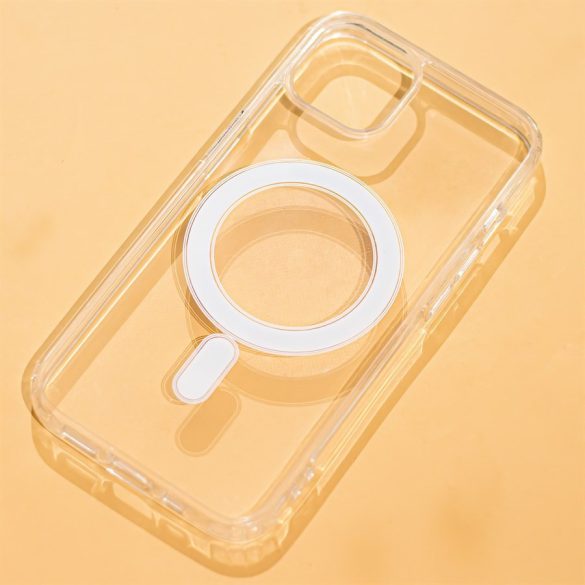 Husa din spate Apple iPhone 13 Mini Anti-Soc Magsafe - Transparenta