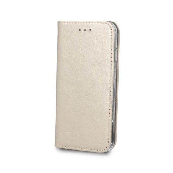 Husă Carte magnetică inteligentă Huawei Y7 2019 - Aur