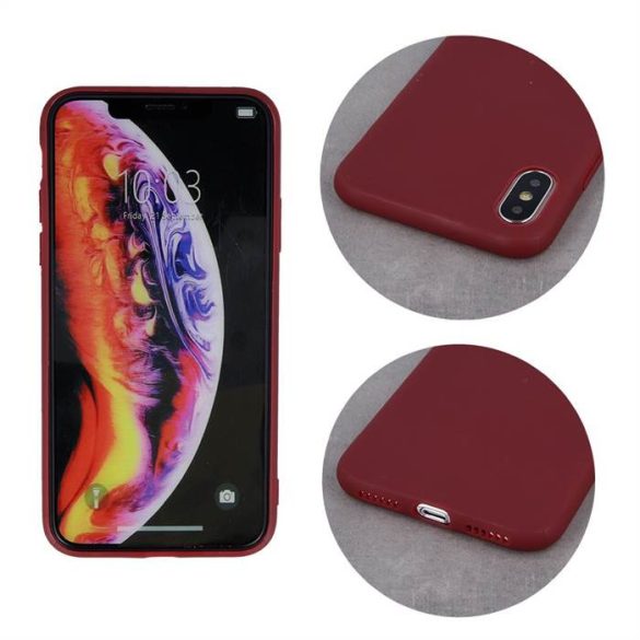 Samsung A20e 2019 TPU mat - Bordeaux