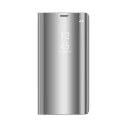   HUSĂ! - Carcasa Samsung S20 Plus Smart Clear View - Argintie