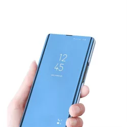 HUSĂ! - Carcasa Huawei P40 Smart Clear View - Albastra