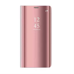 HUSĂ! - Carcasa Huawei P40 Smart Clear View - Aur roz