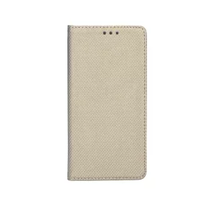 HUSĂ! - Carcasă Smart Magnet Book pentru Xiaomi Mi 11i/Poco F3/Redmi K40/K40 Pro - auriu