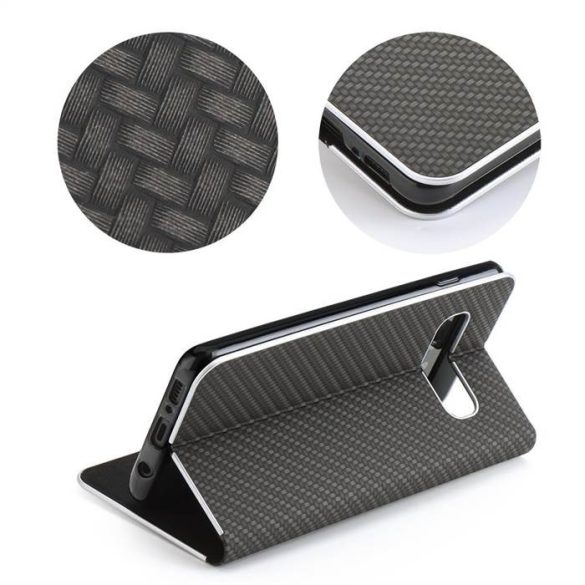 Husa Samsung A20e 2019 Luna Carbon Book - Neagra